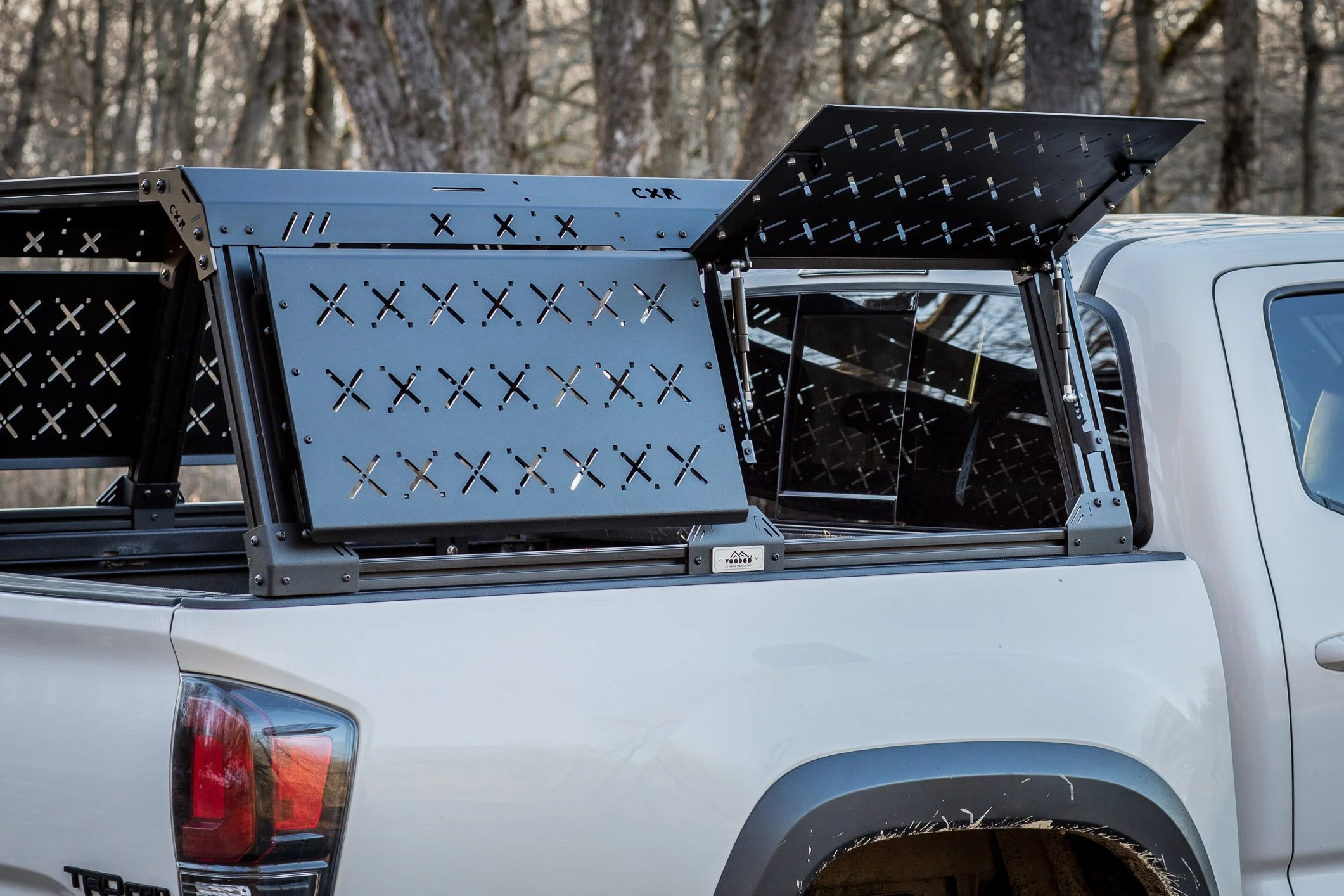 Truck Bed Rack Side Access Door — KB Voodoo Fabrications